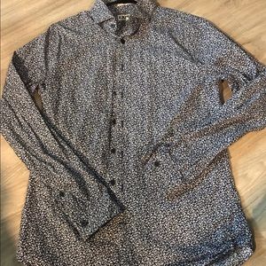 Paisley Slim Fit Button up